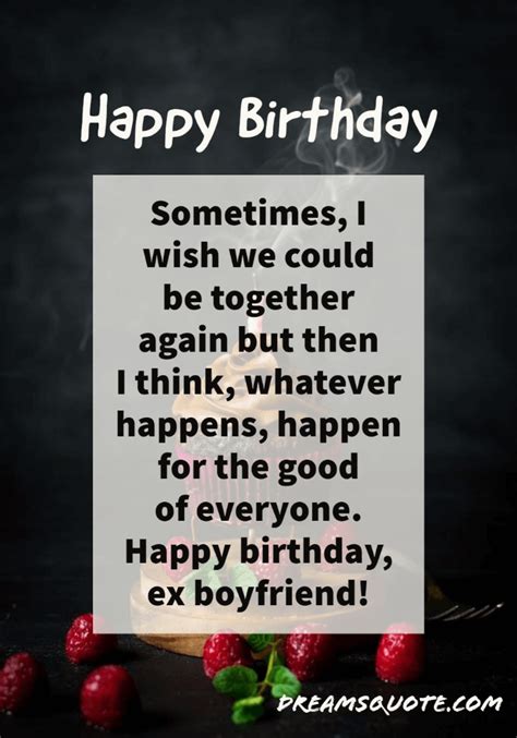 birthday greetings for an ex boyfriend